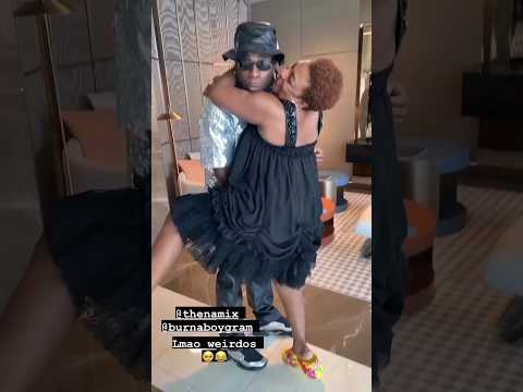 See What Burna Boy's Mother Did To Him She Is Crazy. Burnaboy Shorts