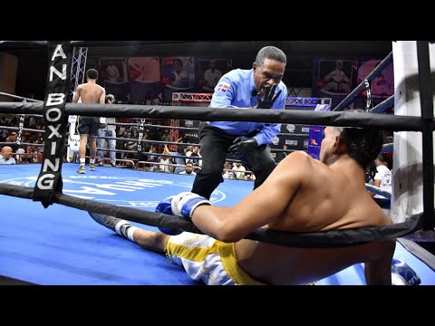 RAFAEL ABREU BRIBE TREMENDOUS KOCKOUT TO JESUS ​​MARTINEZ