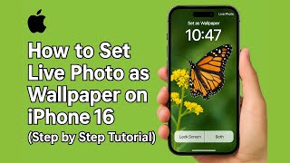 How to Set Live Photo as Wallpaper on iPhone 16 (Step by Step Tutorial) screenshot 3