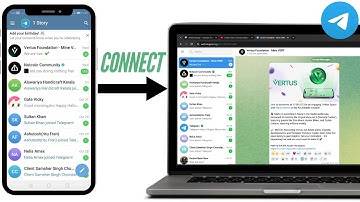 How To Connect Your Telegram App To A Laptop Or PC | Access Telegram On A PC in 10 Seconds