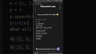Can You Predict This Python Output 🐍 | Python Challenge #1 #python #programming