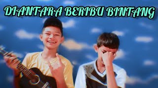 DI ANTARA BERIBU BINTANG-(lirik&chord)cover ukulele by Untung musik