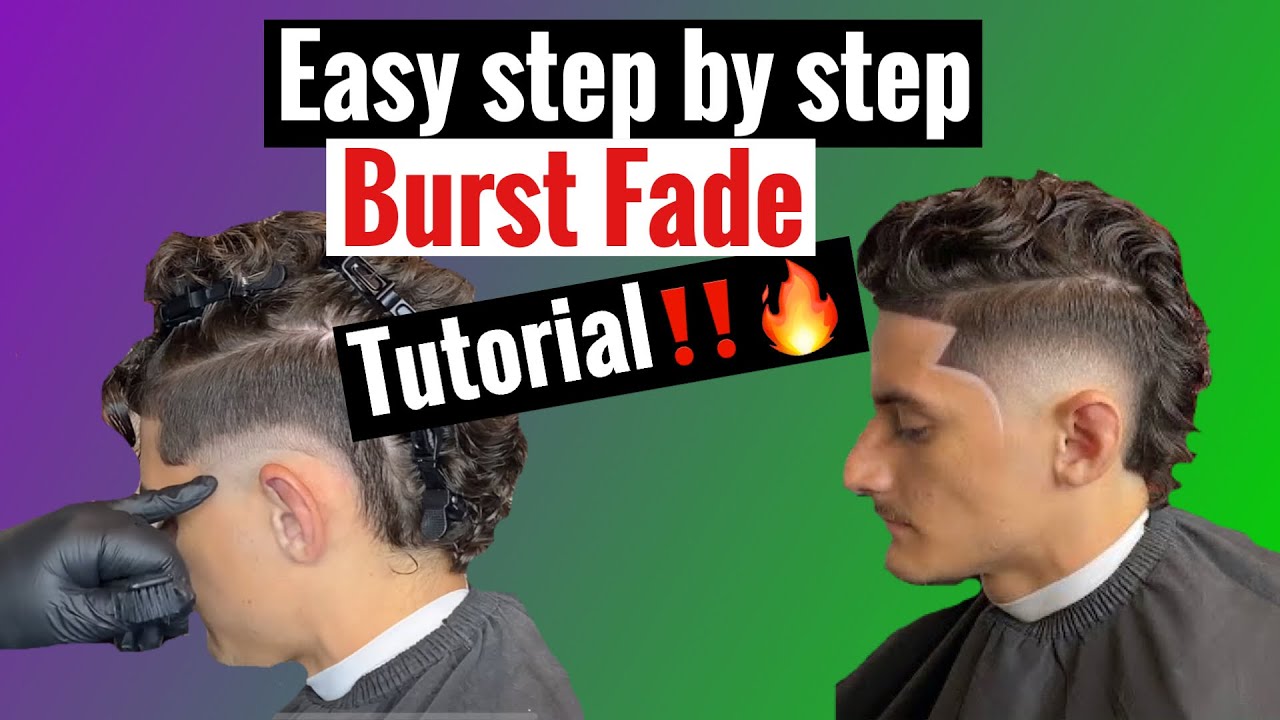 BARBER TUTORIAL: How to do a Burst Fade!!!!!🤯🤯😱😨🔥🔥 - YouTube