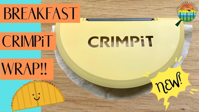 Create healthy toasted snacks in minutes using the CRIMPiT. Pop in any