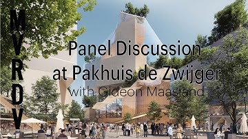 Panel discussion about the urban challenges that Amsterdam faces and approaches to tackle those