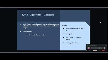 Implementation LMS Algorithm For Using Noise Cancellation.