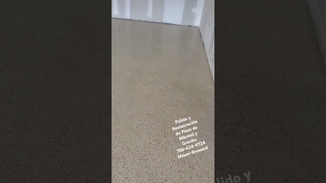 Pulido y Restauración de Pisos de Mármol y Granito 786-624-9724 Miami-Broward