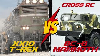 CROSS RC XX10 T-REX vs BC-8 MAMMOTH