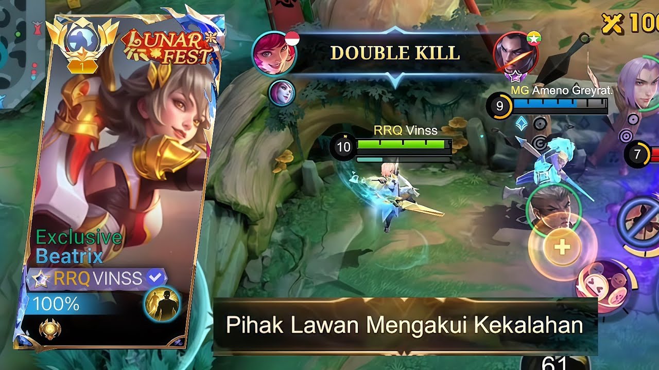 MAIN BEATRIX SAMPAI BUAT MUSUH SUREN!