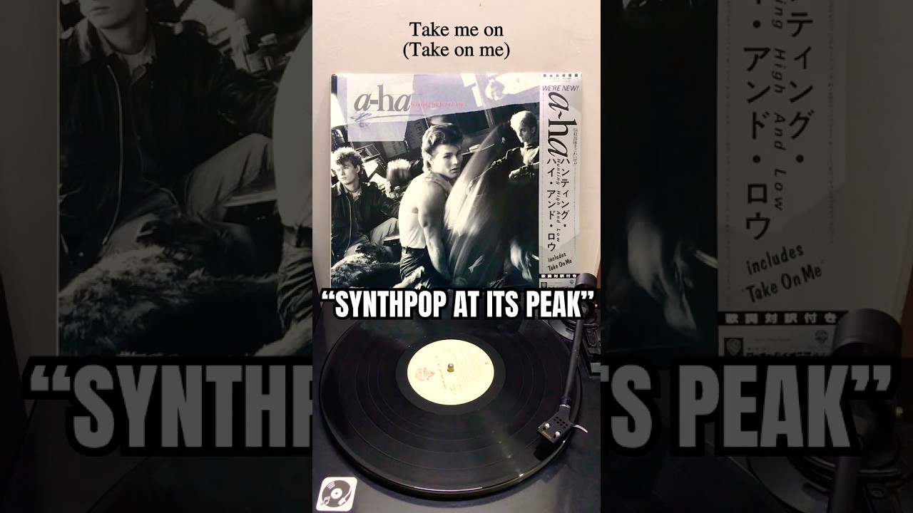 a-ha - Take On Me (1985 Japan) | Vinyl Preview #80smusic - YouTube