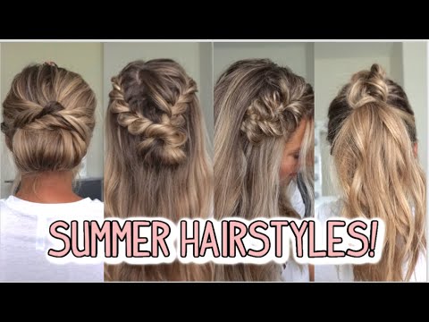 3 Easy Summer Hairstyles