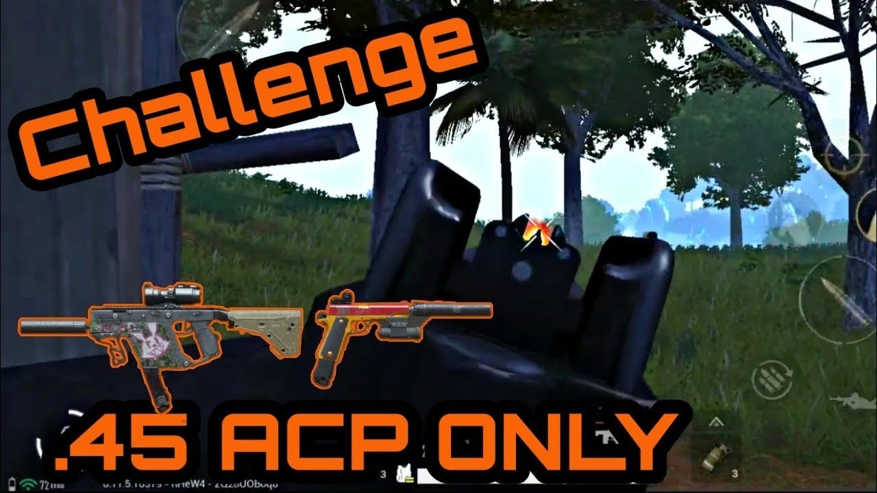 45ACP AMMO ONLY CHALLENGE | PUBG MOBILE