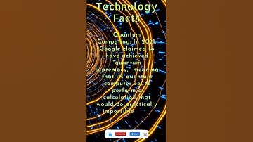 Amazing fact about Quantum Computing #fact #shortvideo #ytshorts #interestingfacts #technology
