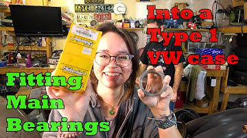 Fitting Main Bearings on a Type 1 VW beetle Case