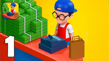 Shop Expanse - Part 1 Idle Shop Manager - Gameplay Walkthrough(iOS, Android)