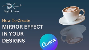 Canva | mirror effect | Canva tutorial