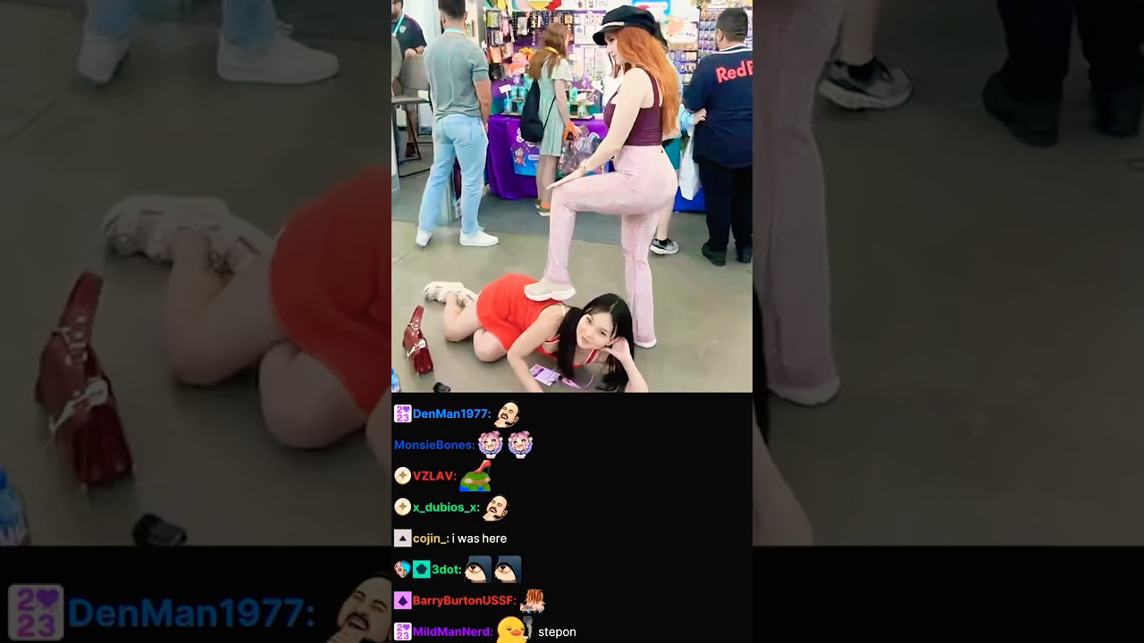 Amouranth Steps On Me 🦶