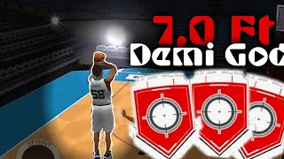 7,0FT DEMI GOD DOESN'T MISS!!!!!???? NBA 2K19 MOBILE HACK