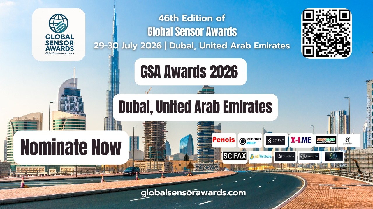 46th Edition of Global Sensor Awards | 29–30 July 2026 | Dubai, United Arab Emirates