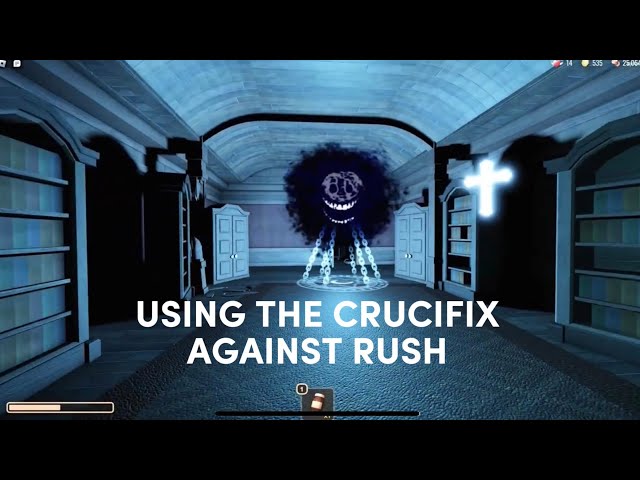 Using the CRUCIFIX IN THE HOTEL +IN UPDATE on RUSH in 4K! 