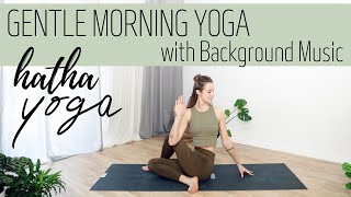 GENTLE MORNING FLOW with BACKGROUND MUSIC // 30 min Gentle Hatha Yoga Flow screenshot 5