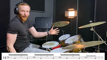 How To Play The Opening Drum Fill From "Smells Like Teen Spirit" By Nirvana - One Minute Drum Lesson