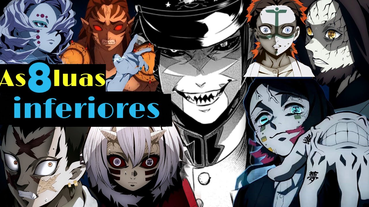 PARA QUEM CADA LUA SUPERIOR E INFERIOR MORREU EM DEMON SLAYER