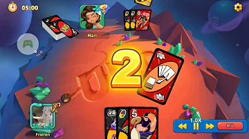 UNO Mobile Game | Side 2 side , All in 1 vs 1