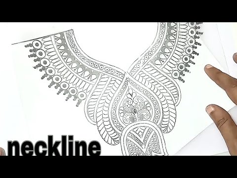 Neck Embroidery Designs Pencil Drawing Blouse Neck Embroidery Sketch Youtube,Studio Apartment Living Room Interior Design Ideas For Small House