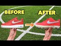 Turning ICONIC Shoes into Football Boots and then Testing them!