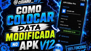 Como colocar data modificada no brp APK v12🥶😱 screenshot 5