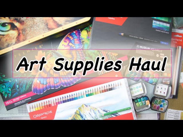 Visiting Blick Art Supplies in Person & Art Supply Haul! 