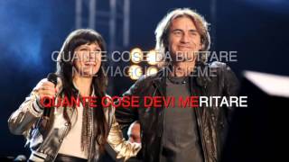 Video thumbnail of "Elisa feat Ligabue - Gli ostacoli del cuore - Karaoke con testo"