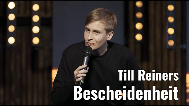 Till Reiners - Bescheidenheit