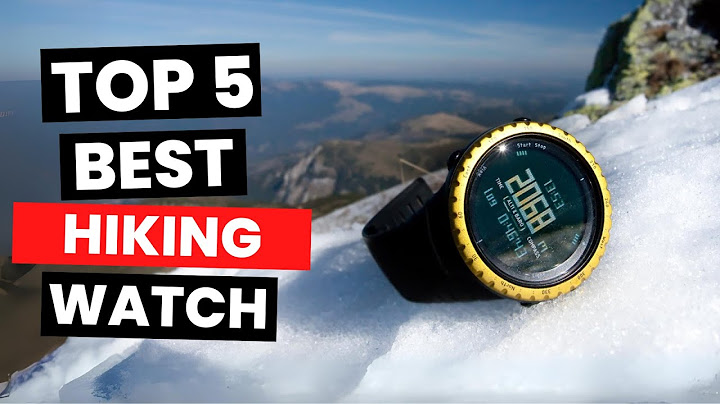 Top 5: Best Hiking Watch (2025)