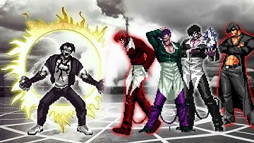 [Mugen KOF] Orochi Kusanagi WF Vs Orochi Iori Yagami Team
