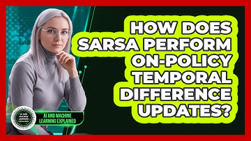 How Does SARSA Perform On-Policy Temporal Difference Updates?