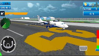 Robot Airplane Pilot: Airplane Jet Simulator Game - Android Gameplay screenshot 2