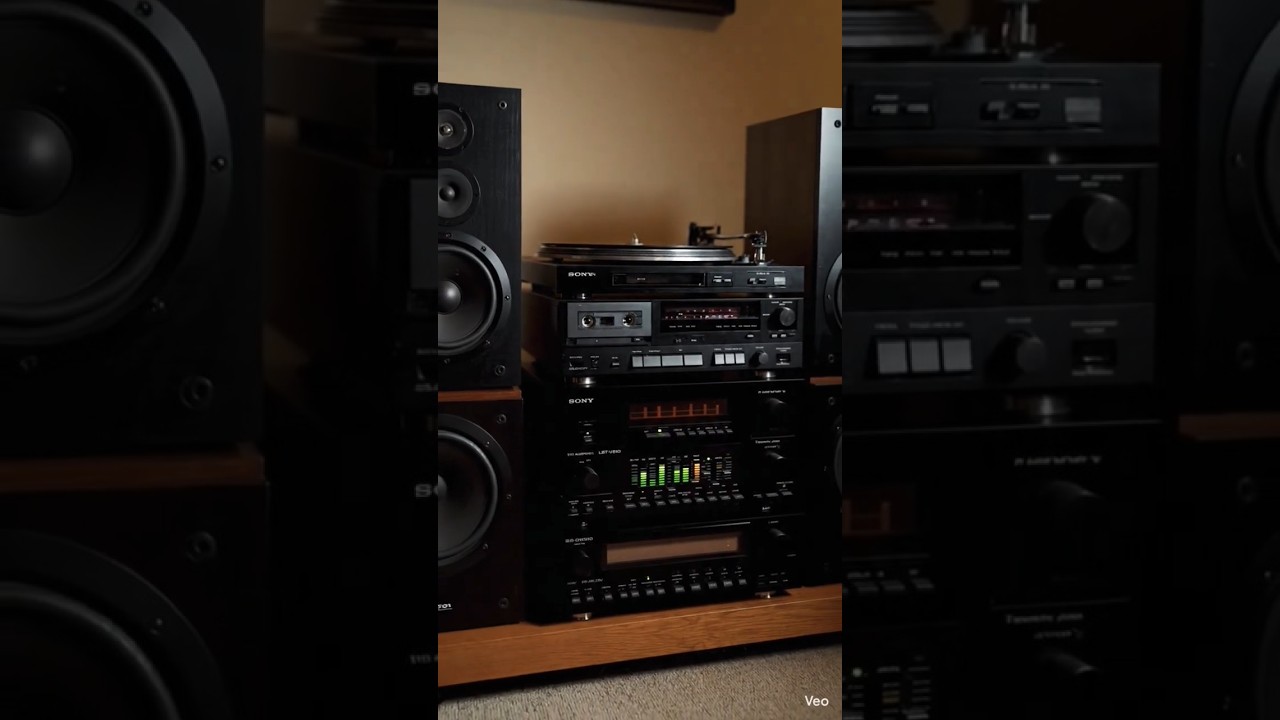 Super sony hiend v810 cd and casset made in japan 