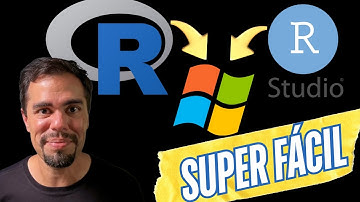 Como instalar o R e o RStudio no Windows em 2025