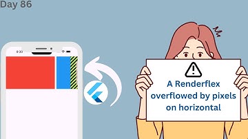 How to Fix RenderFlex Overflowed by Pixels Error in Flutter | Horizontal Overflow Issue Explained