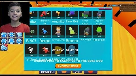 Tapping Simulator - Rebirth & Codes!