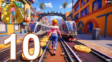 Subway Princess Runner - Gameplay Walkthrough Part 10 - Princess Subway Surfers (iOS, Android)