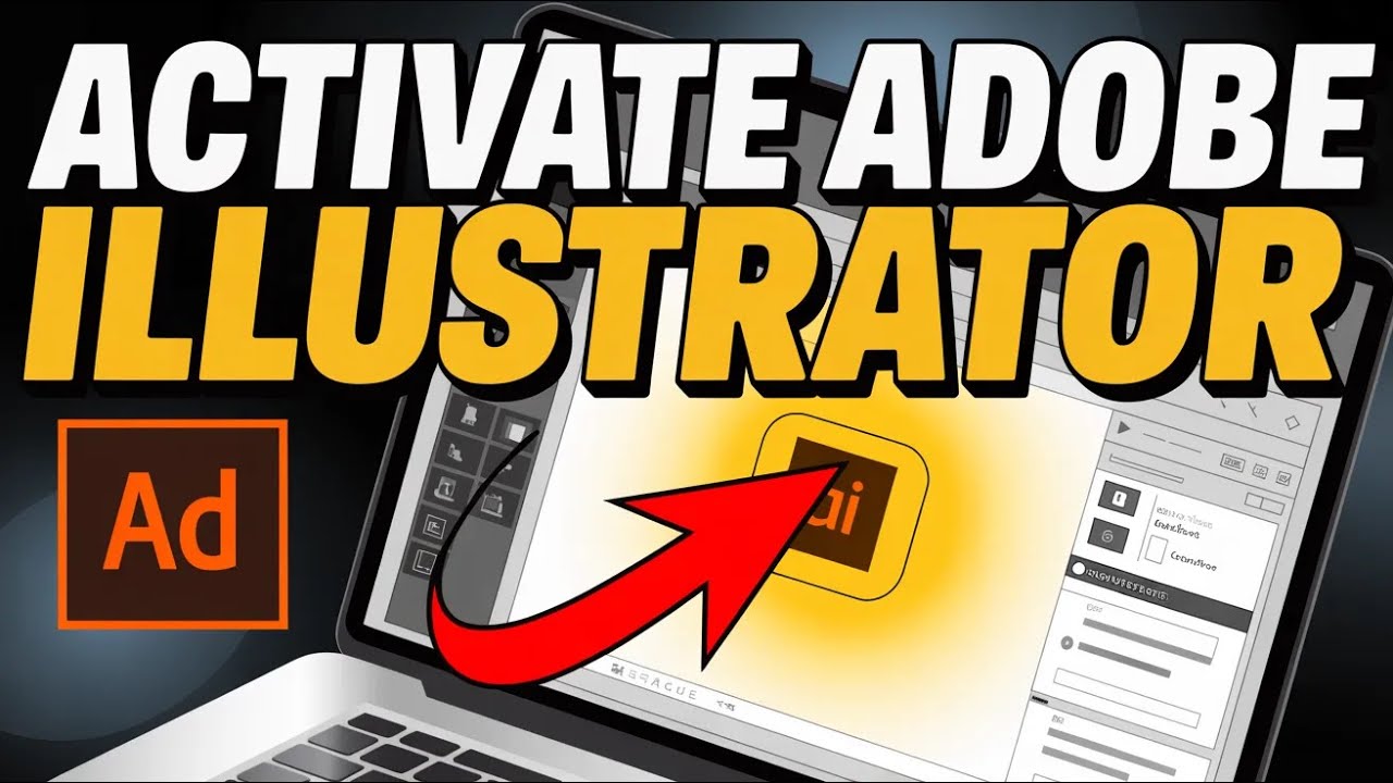 How to activate Adobe Illustrator - Full Tutorial - YouTube