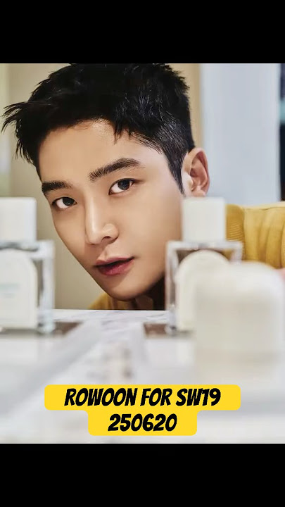 Rowoon for SW19 looking so dashing and handsome #rowoon #rowoonedit #sw19 #로운 #ロウン #shorts
