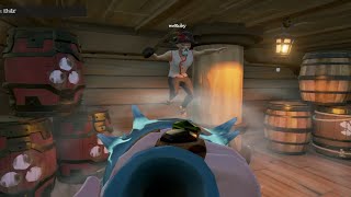 Trolling with horn of fair winds | Sea of Thieves