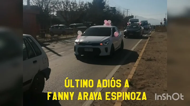 Cortejo fnebre de sra Fanny Araya Espinoza.