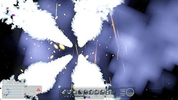 Space Engineers | AI Missiles Aggressive Weapons Testing at 4X Speed!