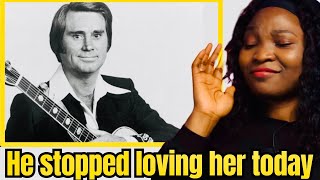 FIRST TIME HEARING George Jones | He Stopped Loving Her Today | Reaction!