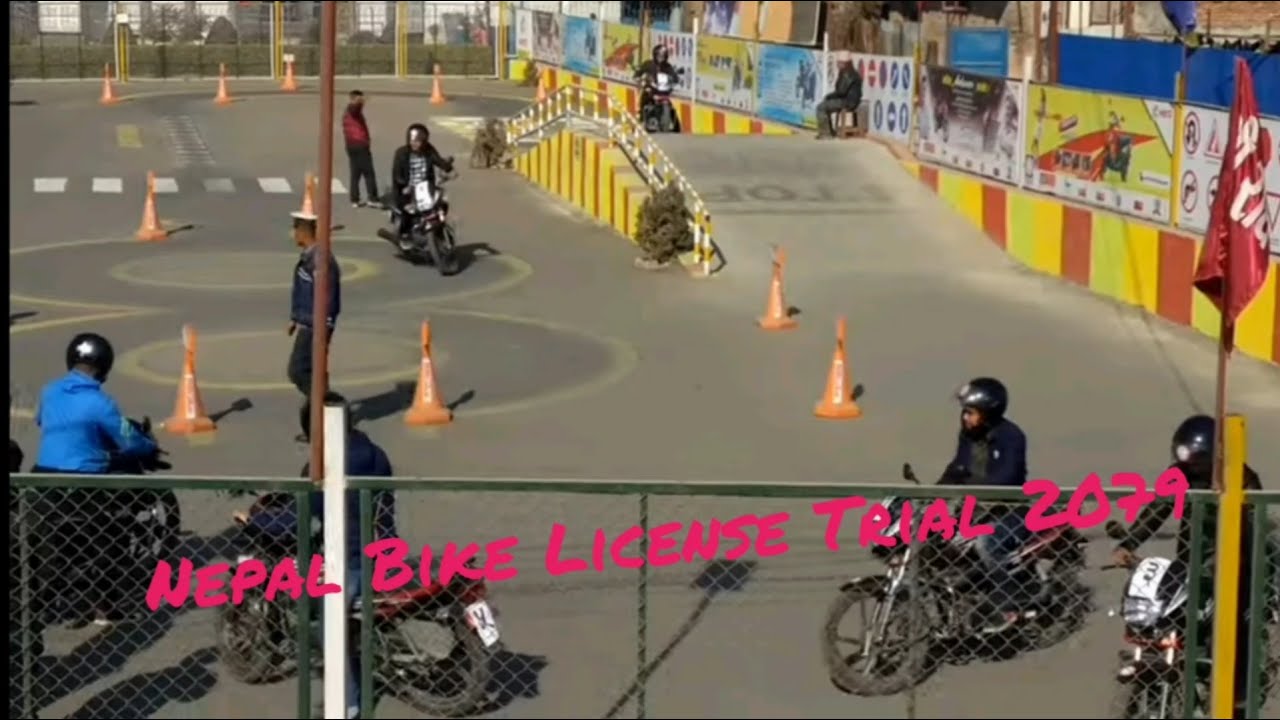 Motorcycle License Trial In Nepal 2079 YouTube